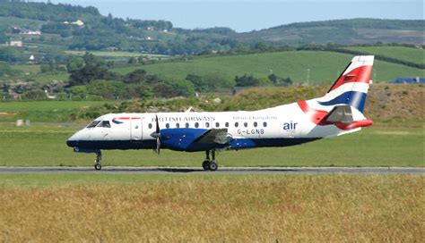 G Lgnb Saab Sf B Loganair Ba Franchise Michaelsk Flickr