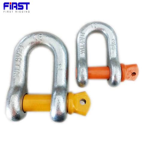 Us Type G Screw Pin Carbon Steel Forged Chain Dee Shackle China