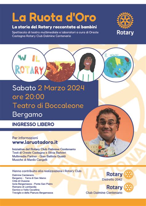 La Storia Del Rotary Raccontata Ai Bambini Rotary Club Dalmine Centenario