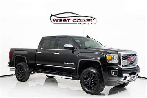 Used 2015 GMC Sierra 2500HD Denali For Sale (Sold) | West Coast Exotic Cars Stock #P2453