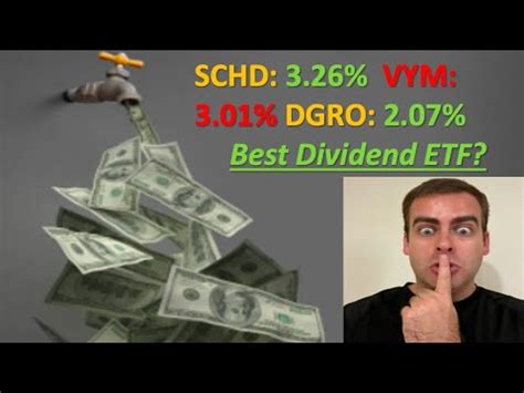 Analyzing Schd A Top Dividend Etf Vs Vym Dgro Youtube