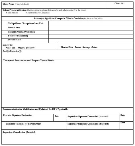 Free Progress Notes Templates Word Pdf Templatedata