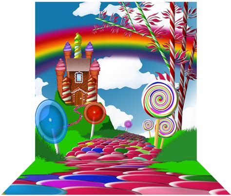 Download Hd Candyland Castle Transparent Png Image