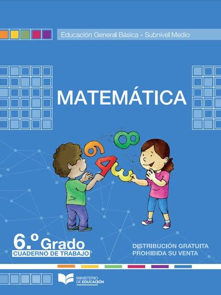 Cuaderno De Trabajo De Matemáticas 6to Grado 】 ️