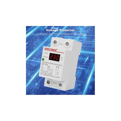 Voltage Protection Digital Safety Relay A Led Screen Automatic