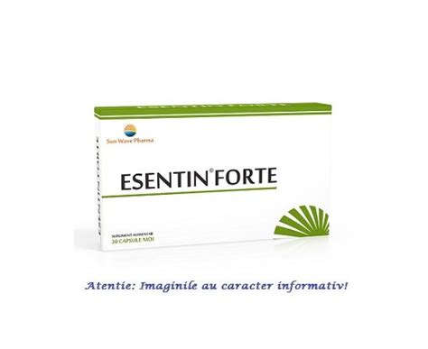 Esentin Forte 30 Cps Sun Wave La 5562lei Nutriplantmedro