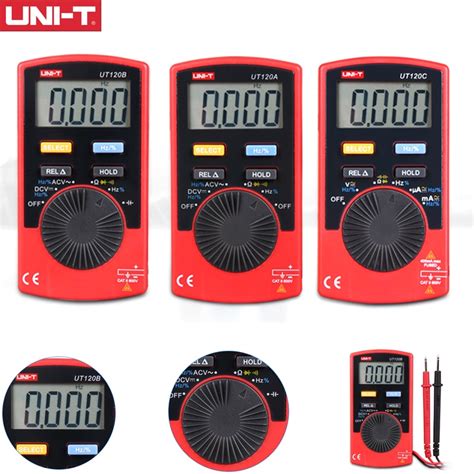 Uni T Ut Mini Digital Multimeter Lcd Palm Auto Range Multimeter Dc