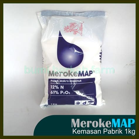 Jual Meroke Map Kg Pupuk Mono Ammonium Phosphate Hidroponik Grade