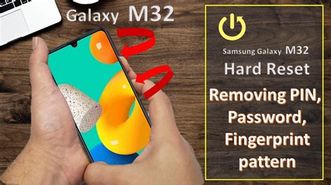 Samsung Galaxy M32 How Hard Reset Removing PIN Password Fingerprint