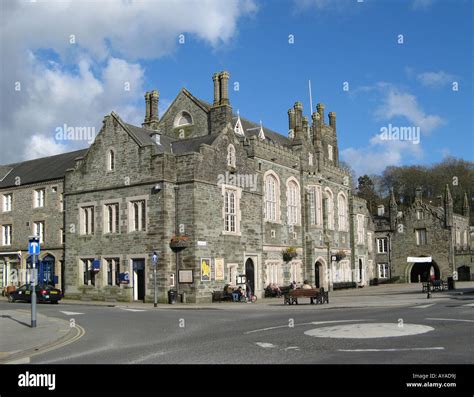 Tavistock Town Hall And Square Tavistock Devon England Stock Photo Alamy