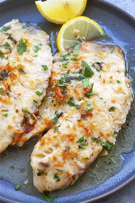 Lemon Parmesan Tilapia Best Tilapia Recipes Rasa Malaysia