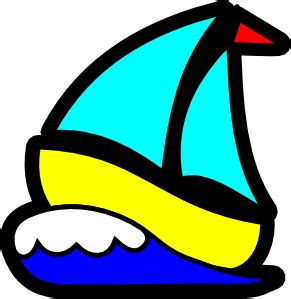 Sailboat clip art at vector clip art – Clipartix