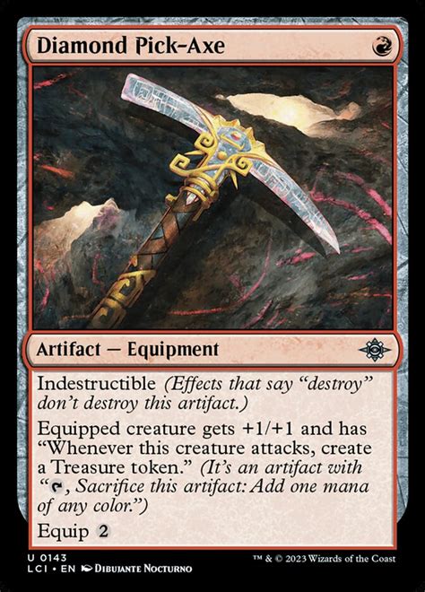 Diamond Pick Axe · The Lost Caverns Of Ixalan Lci 143 · Scryfall