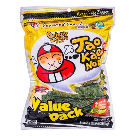 Tao Kae Noi Crispy Seaweed Wasabi Ntuc Fairprice