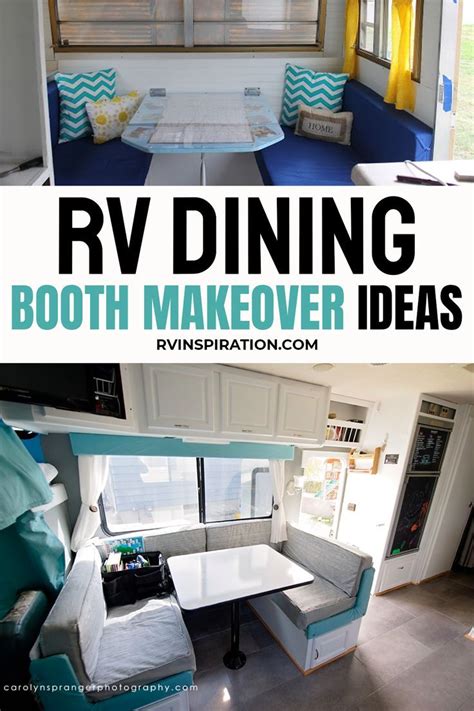 Rv Dining Booth Makeover Ideas Artofit