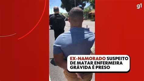 Vídeo mostra momento da prisão de ex namorado suspeito de matar