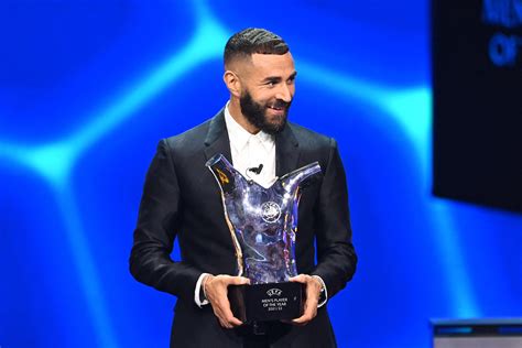 Karim Benzema Wins Uefa Mens Player Of The Year Award Football Today