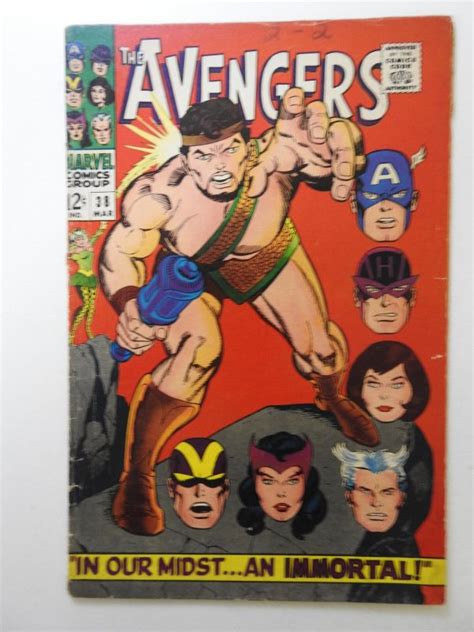 The Avengers 38 1967 In Our Midst An Immortal Solid VG