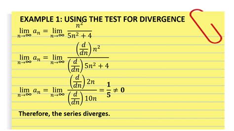 Divergence Test: Determining If a Series Converges or Diverges - Owlcation