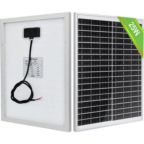 Eco Worthy Solarpanel W V Mono Pv Sonnenkollektoren Solarmodul Zum