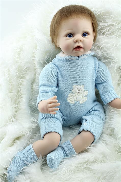 👶 Мягконабивная кукла реборн мальчик Антоша 55 см. купить за 7200 руб ...