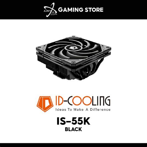 ID-Cooling IS-55 BLACK CPU COOLER ( ID-CPU-IS-55-BLACK ) | Shopee Malaysia