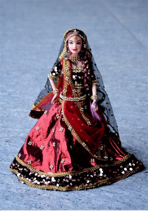 Gorgeous Bridal Barbie Doll Indian Wedding D Cor Home D Cor Intricate