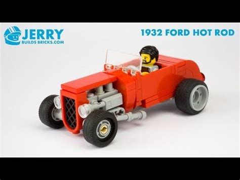 LEGO Ford Roadster Hot Rod Instructions MOC Ford Roadster Hot Rods Ford