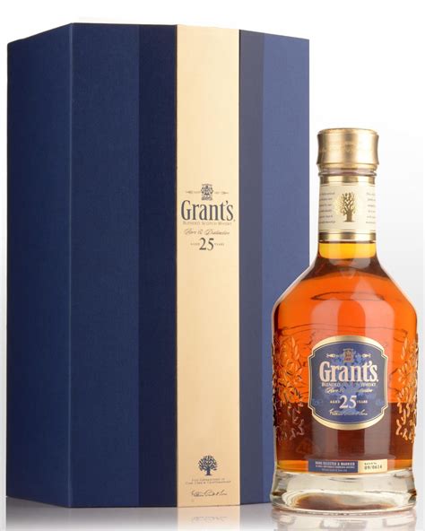 Grants Rare And Distinctive 25 Year Old Blended Scotch Whisky 700ml