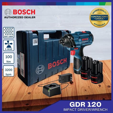 Bosch Professional V Gdr Li Cordless Impact Driver Wrench Coc