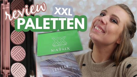 XXL PALETTEN REVIEW Alle Lidschattenpaletten Mit M Teil 1 YouTube