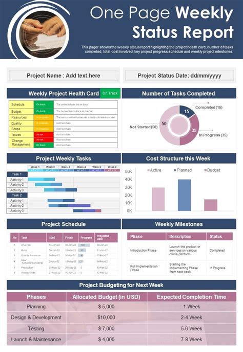 Top One Page Powerpoint Presentation Templates In