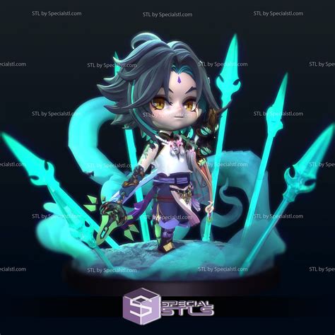 Genshin Impact Chibi Xiao 3d Model Specialstl