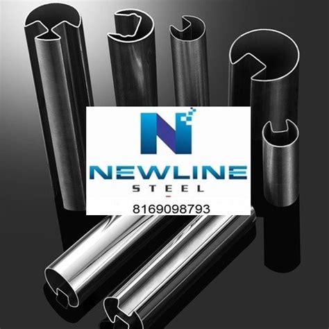 Imported Square Slot SS Pipes 6 Meter Thickness 18 Swg 16 Swg At