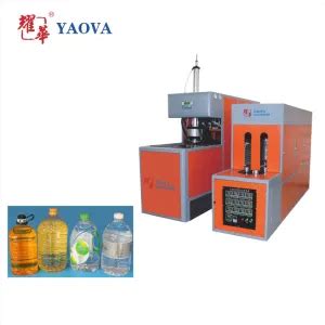 Semi Automatic Ml Edible Food Oil Plastic Bottle Blowing Machine