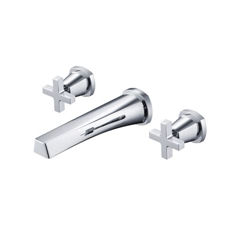 240.2450 – Two Cross Handle Wall Mount Bathtub Faucet | Purity Kitchen Bath