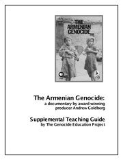 The Armenian Genocide Documentary Teaching Guide - The Armenian ...