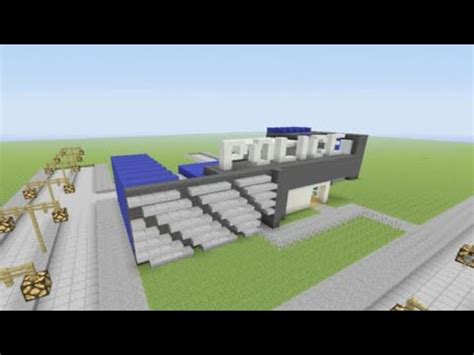 Polis Karakolu Yapimi Minecraft YouTube