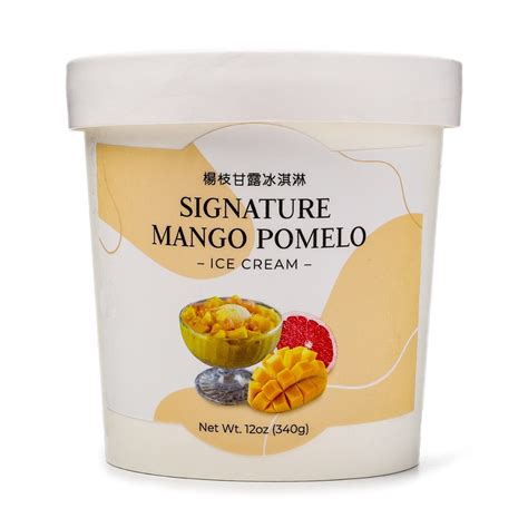 Get Mango MangoSignature Mango Pomelo Ice Cream Delivered Weee