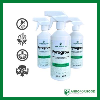 Pyrogrow Cuka Kayu Original Asli Wood Vinegar Baja Foliar Organik Untuk