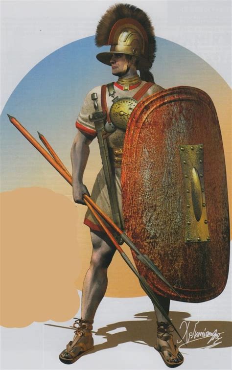 Ancient Etruscan Soldier Illustration Ancient Warfare Ancient