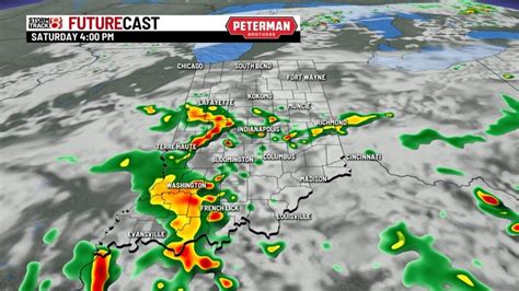 A humid weekend along with scattered storms! - Indianapolis News ...