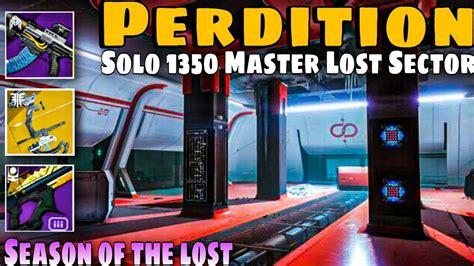 Perdition Master Lost Sector Season Of The Lost Destiny Youtube