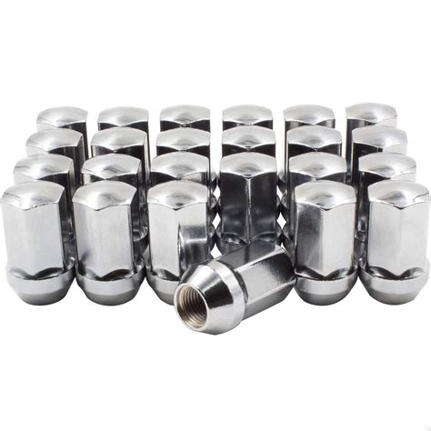 Wheel Accessories Parts Set Of 24 14x15 Lug Nuts Fit Gm 9596070 611 236 Wheel Lug Nut Chrome