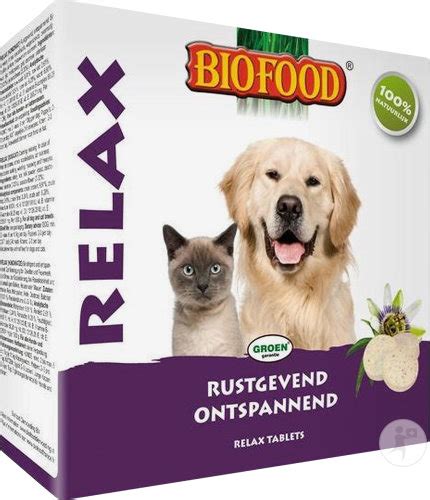 Biofood Relax Beruhigend Und Entspannend Tabletten Für Hunde Und Katzen