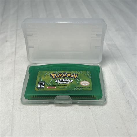 Game Boy Advance Pokemon Leaf Green Version Cartridge Only