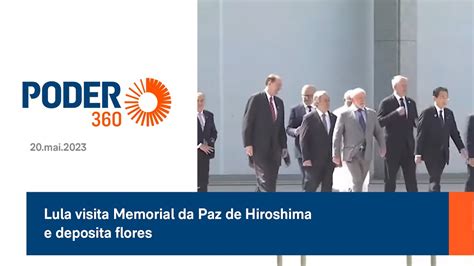 Lula Visita Memorial Da Paz De Hiroshima E Deposita Flores Youtube