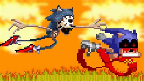 Who Is The Hunter Sonic Exe Or Sonic Eyx Youtube