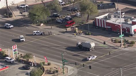 Woman Dead Following Crash Involving City Of Phoenix Garbage Truck