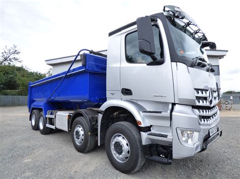 Mercedes Arocs 3240 8x4 Euro 6 Aluminium Tipper 2015 Na65 Tgo Fleetex